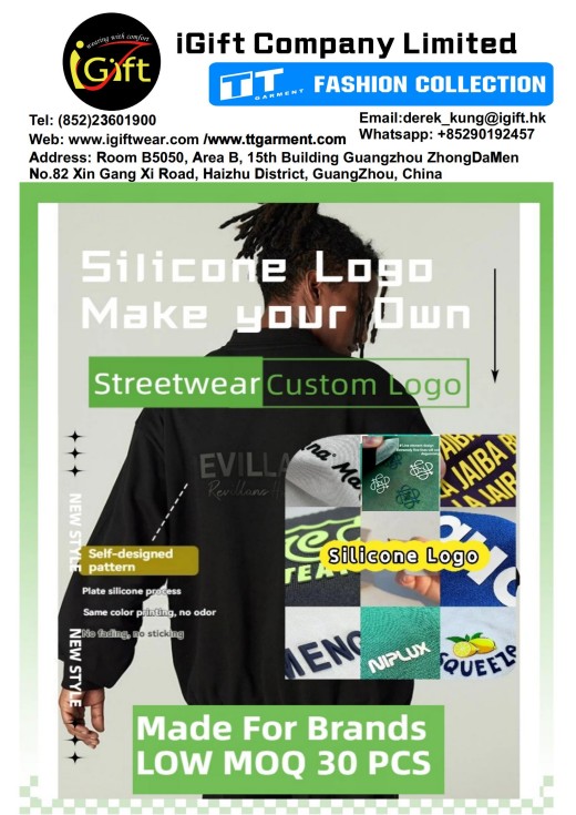 Article image: Silicone Logo Apparel