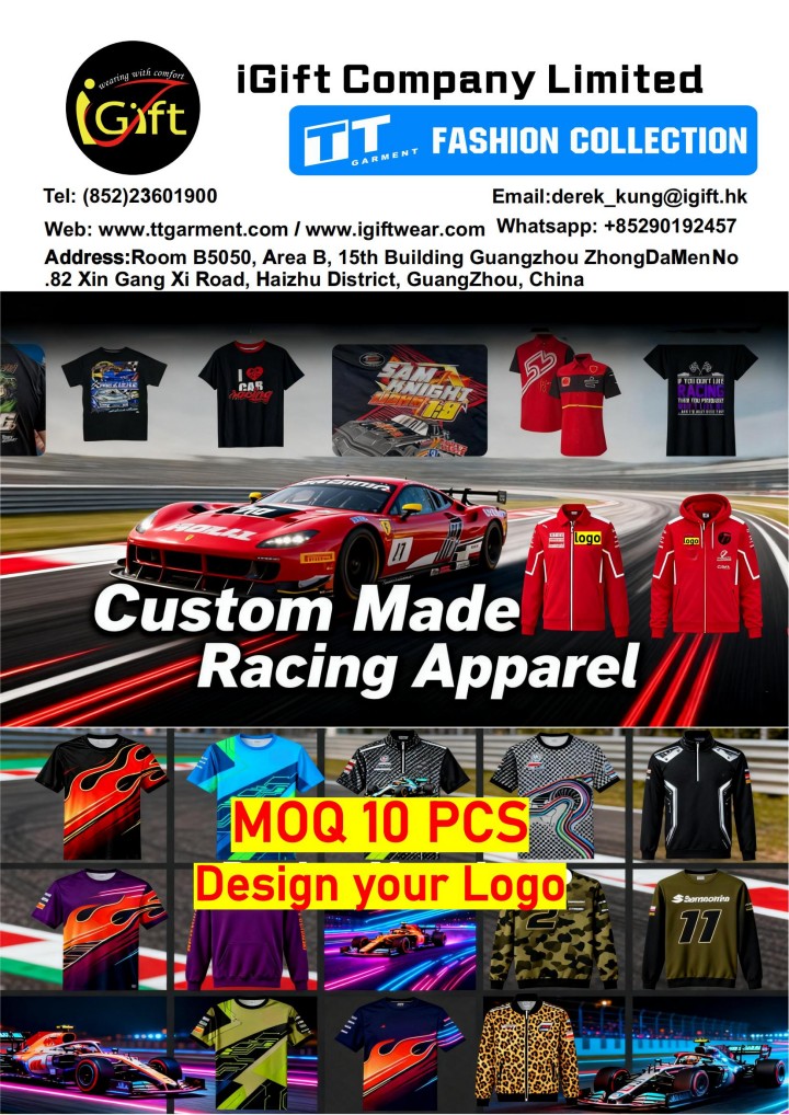 Car Racing Apparel
